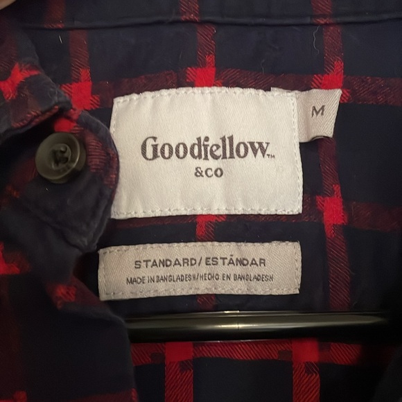Goodfellow & Co Checked Flannel Shirt - Picture 2 of 3